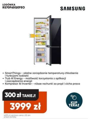 Lodówka RS70F65QEFEO promocja w Max Elektro