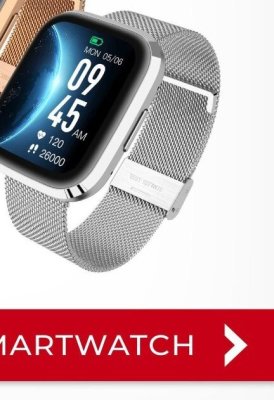Zegarek Smartwatch GRC STYLE srebrny unisex ZG-017720 Garett promocja w Briju