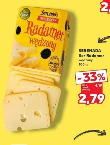 Ser żółty Serenada promocja w SPAR