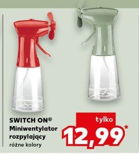 Mini wentylator Switch on promocja w Kaufland