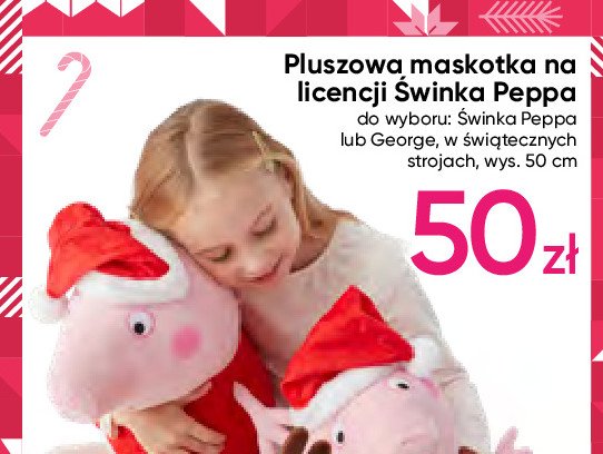 Maskotka pluszowa 艣winka peppa 50 cm promocja