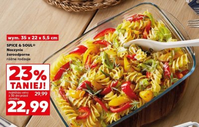 Naczynia żaroodporne różne rodzaje Spice & Soul promocja w Kaufland