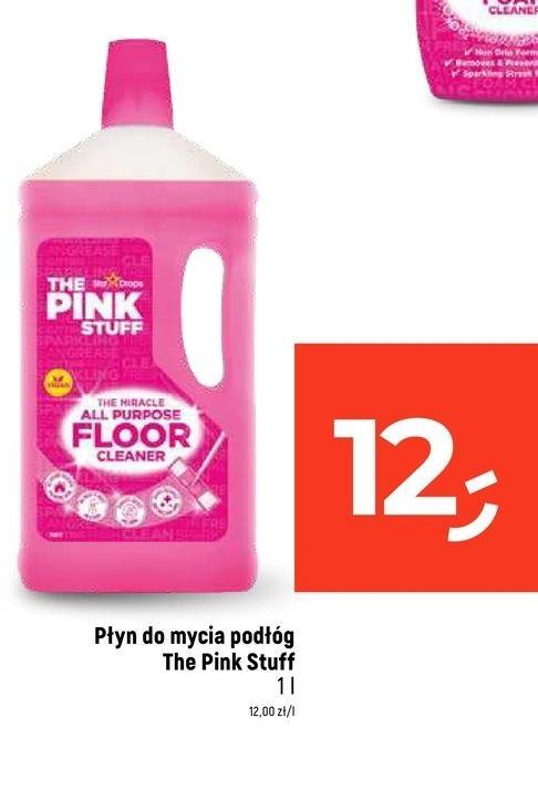 Płyn do mycia podłóg THE PINK STUFF promocja