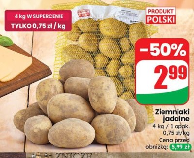 Ziemniaki promocja w Dino