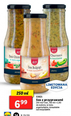 Sos chimichurri Kania promocja