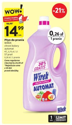 Płyn do prania promocja w Intermarche