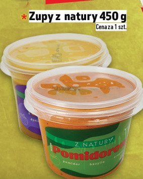 Zupy z natury 450 g promocja w TOPAZ