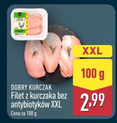 Filet z kurczaka bez antybiotyków XXL promocja w Aldi