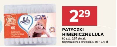 Patyczki higieniczne Lula promocja w Stokrotka