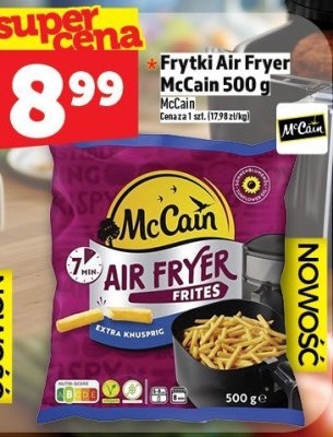 Frytki Air Fryer McCain 500 g promocja w TOPAZ