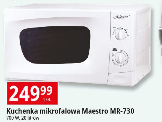 Mikrofalówka mr-730 MAESTRO promocja w Leclerc