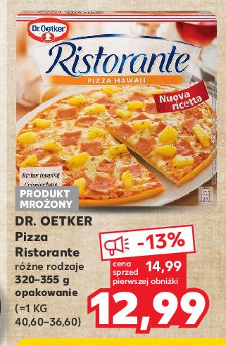 Pizza hawaii Dr. oetker ristorante promocja