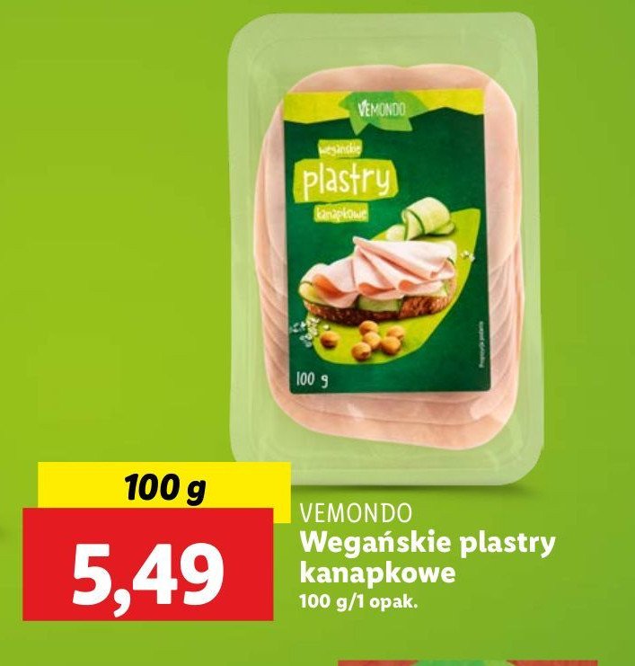 Roślinne plastry Vemondo promocja