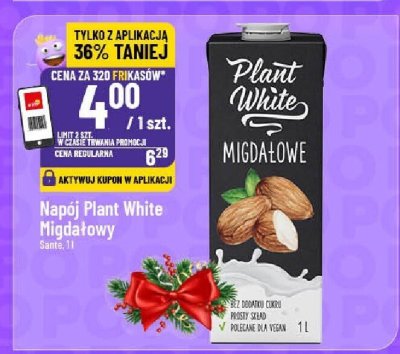 Napój Plant White Migdałowy promocja w POLOmarket