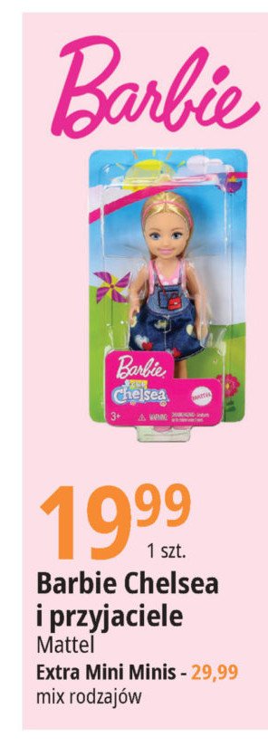 Lalka chelsea i przyjaciele Mattel promocja