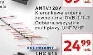 Antena ant120 dvb-t/t2 promocja