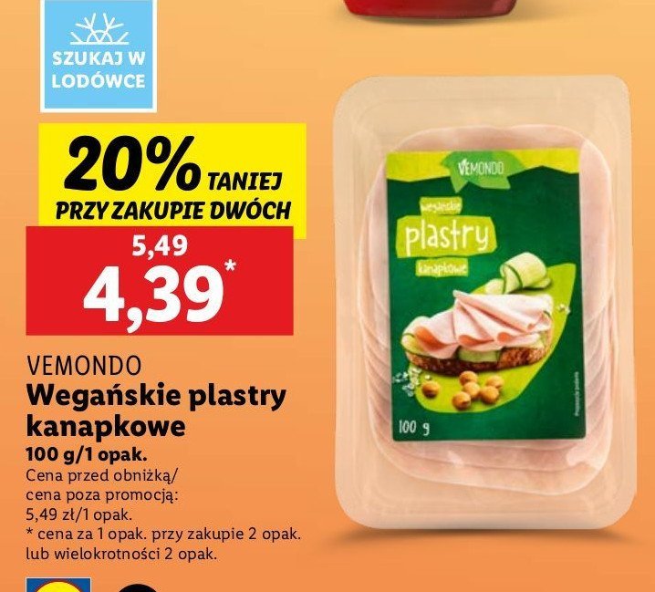 Roślinne plastry Vemondo promocja