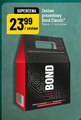 Zestaw prezentowy Bond Classic promocja w POLOmarket
