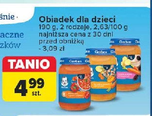 Kurczak w potrawce z jarzynami Gerber promocja