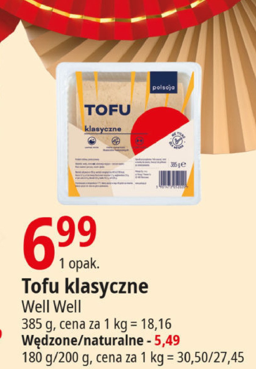 Tofu naturalne Polsoja promocja
