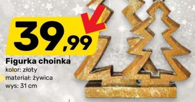 Figurka choinka promocja w Bricomarche