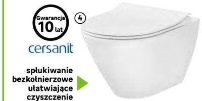 Miska wisząca CITY promocja w Leroy Merlin