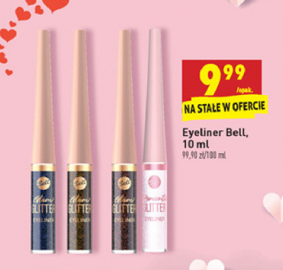 Eyeliner glam glitter ciemny br膮z Bell glitter promocja