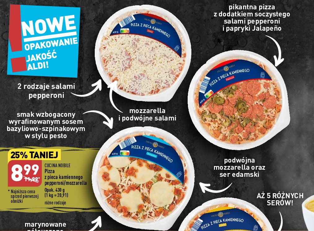 Pizza diavolo Cucina nobile promocja