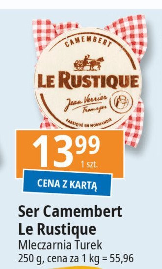 Ser camembert Le rustique promocja