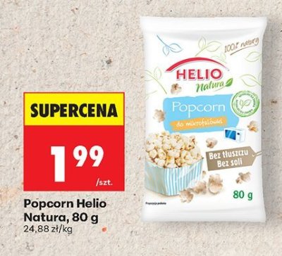 Popcorn Natura, 80 g promocja w Biedronka