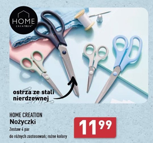 Nożyczki Home creation promocja