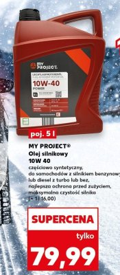 Olej silnikowy 10W 40 promocja w Kaufland
