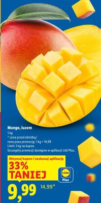 Mango luzem promocja w Lidl