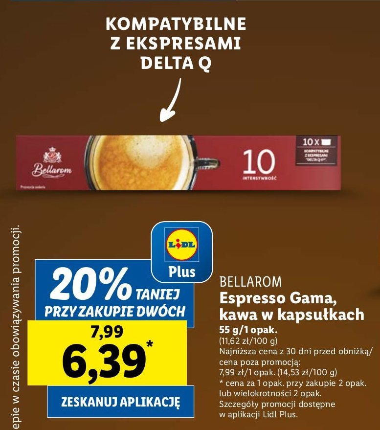 Kawa gama Bellarom promocja