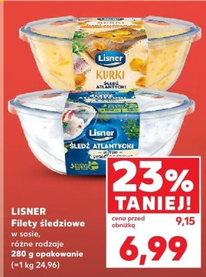 Filety 艣ledziowe promocja w Kaufland