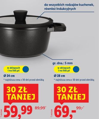 Garnek Silvercrest Ø 28 cm promocja w Lidl