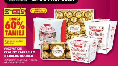 Praliny Ferrero Rocher promocja w Biedronka