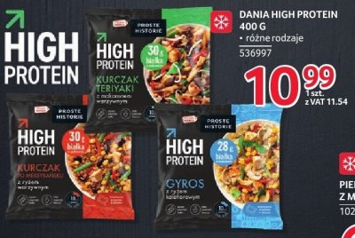 Dania gotowe Dania High Protein różne rodzaje promocja w Selgros