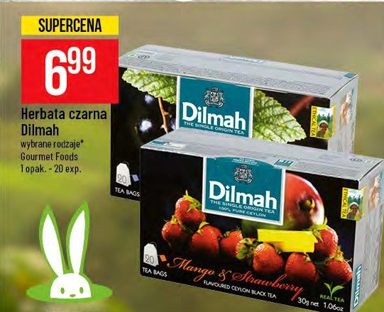 Herbata mint Dilmah promocja