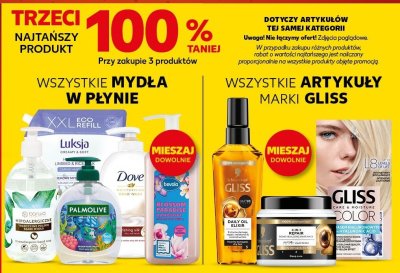 Mydła w płynie różne rodzaje promocja w Kaufland
