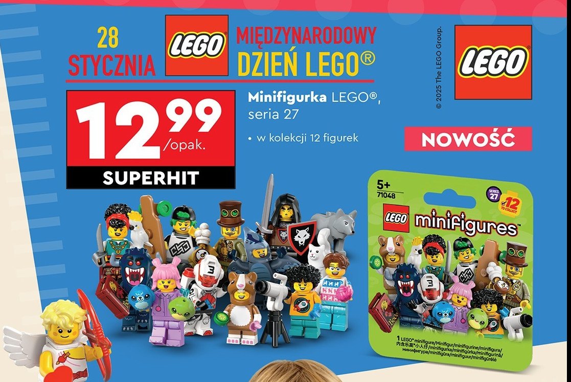 Klocki figurki 71048 Lego promocja w Biedronka