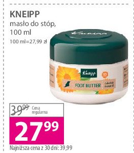 Masło do stóp calendula orange oil Kneipp promocja