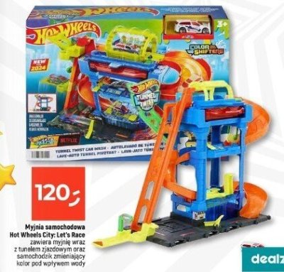 Myjnia samochodowa Hot Wheels City: Let's Race promocja w Dealz