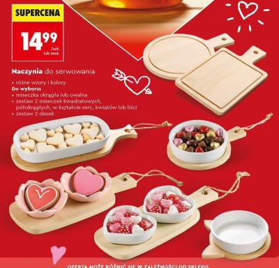 Naczynia do serwowania promocja w Biedronka