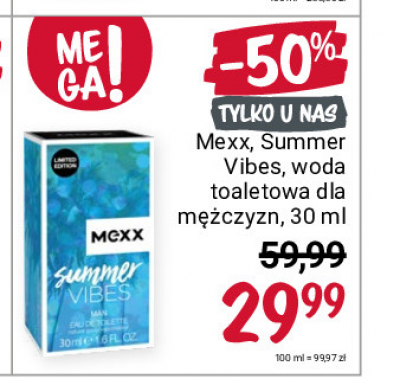 Woda toaletowa Mexx summer vibes promocja