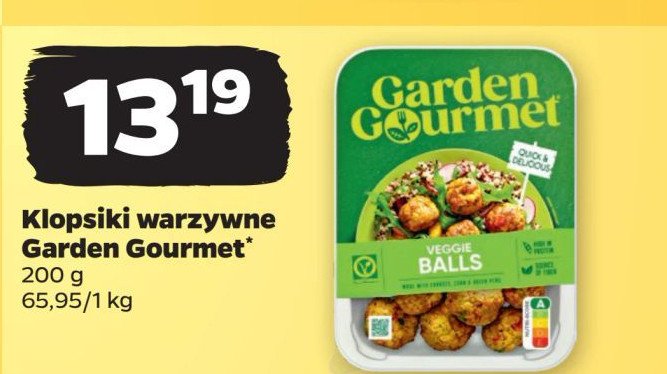 Klopsiki roślinne Garden gourmet promocja