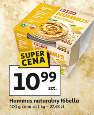 Hummus naturalny Ribella promocja w Auchan