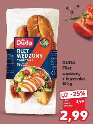 Filet wędzony z kurczaka promocja w Kaufland