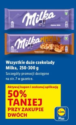 Czekolada Milka Mmmax Peanut Caramel promocja w Lidl