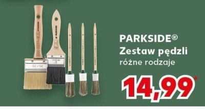 Zestaw pędzli PARKSIDE różne rodzaje promocja w Kaufland